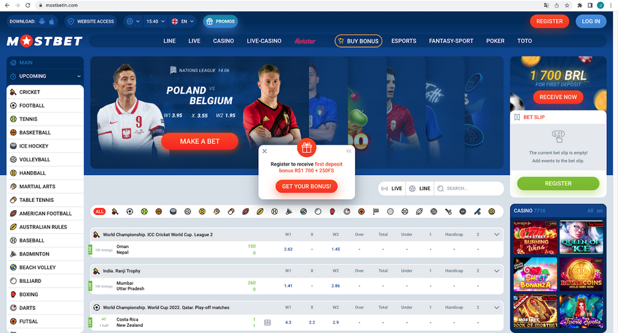 Mostbet Testimonial in March 2025