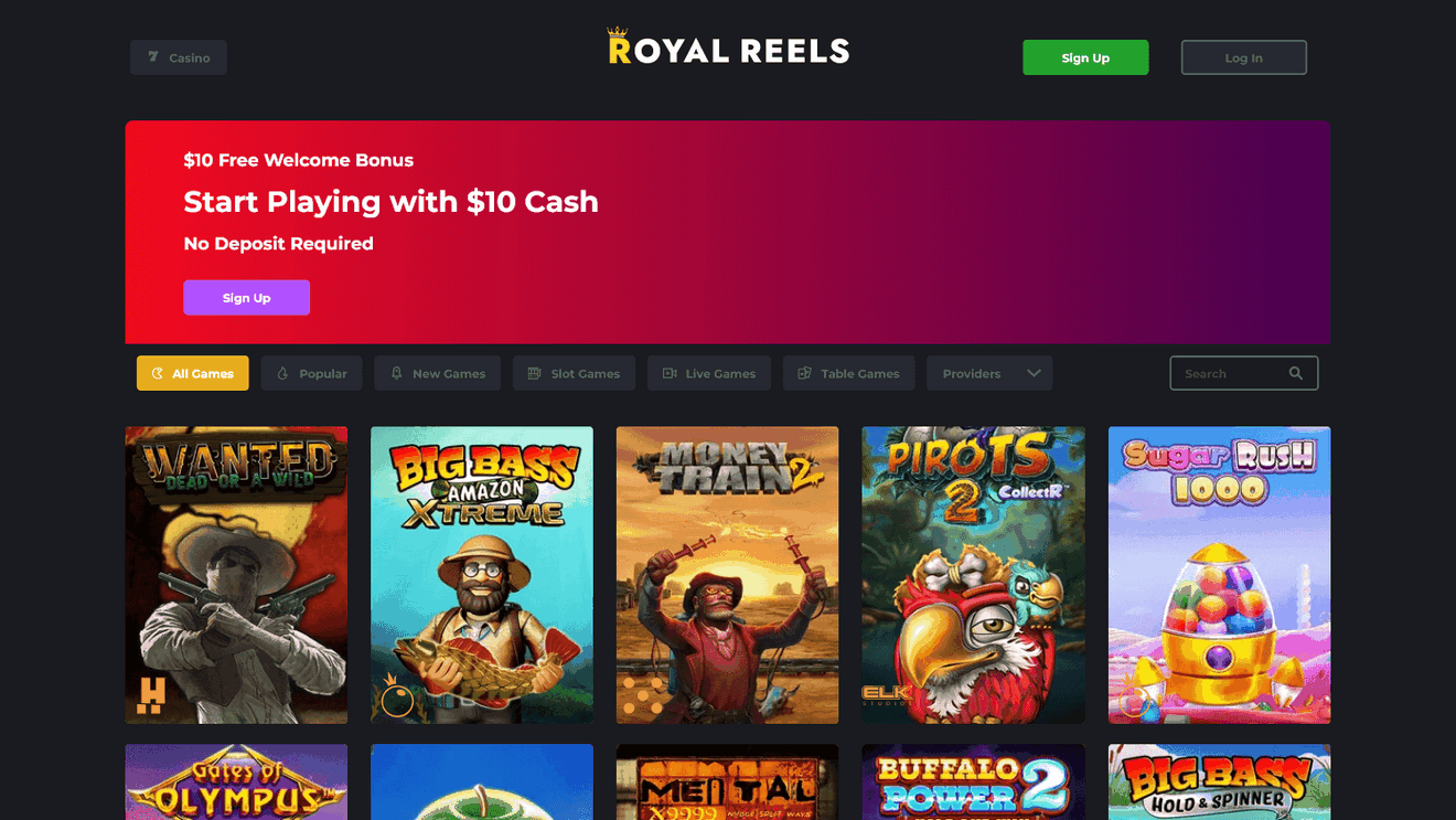 Royal Reels Online Gambling Establishment